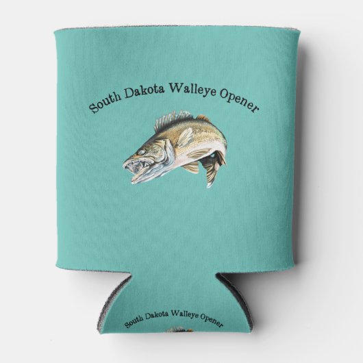 South Dakota Walleye Vist Opener Blikjeskoeler (Voorkant)