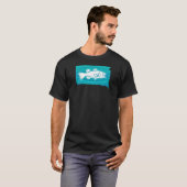 South Dakota Wave Vist T-shirt (Voorkant volledig)