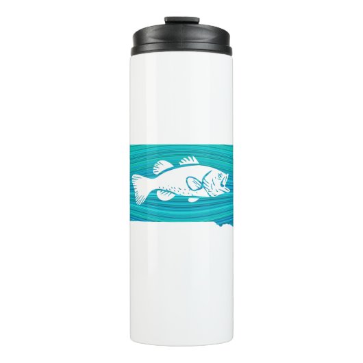 South Dakota Wave Vist Thermosbeker (Voorkant)