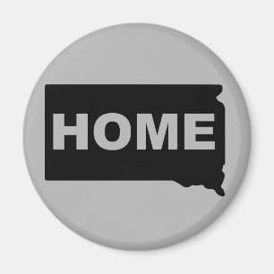 South Dakota weg van State Fridge Magnet