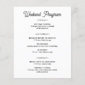 SOUTH DAKOTA Welcome Letter Itinerary ANY COLOR (Achterkant)