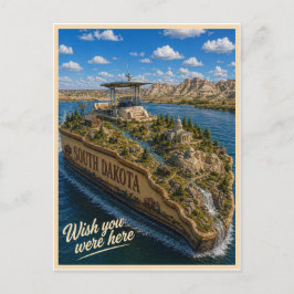 South Dakota | Wish You Were Here | State Serie Briefkaart