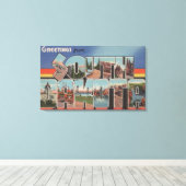South DakotaLarge Letter ScenesSouth Dakota Canvas Afdruk (Insitu (Houten vloer))