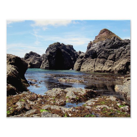 South Devon East Prawle to Gara Rock Foto Afdruk (Voorkant)