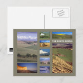 South Downs briefkaart (Voorkant / Achterkant)