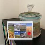 South Downs multi-afbeelding Briefkaart