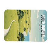 South Downs Nationaal Park Engeland Reis Magneet (Horizontaal)