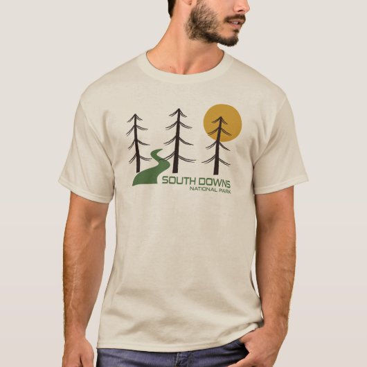 South Downs National Park Trail T-shirt (Voorkant)