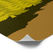 South Downs National Park Travel Poster (Hoek)