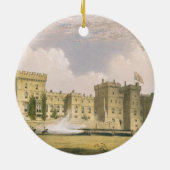 South East Uitzicht of Windsor Castle uit 'Windsor Keramisch Ornament (Achterkant)