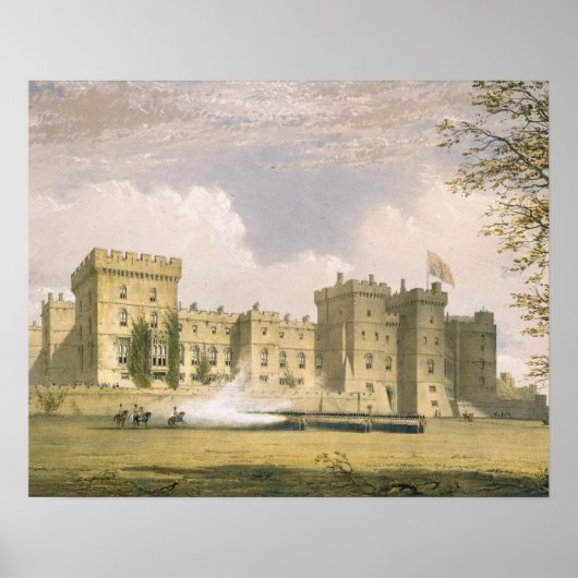 South East Uitzicht of Windsor Castle uit 'Windsor Poster (Voorkant)