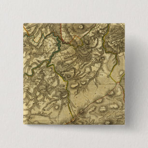 South Edinburgh Shire Vierkante Button 5,1 Cm