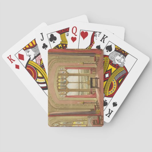 South End of St. Michael's Gallery uit 'Graphic Pokerkaarten (Achterkant)