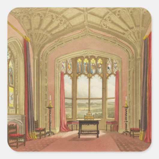 South End of St. Michael's Gallery uit 'Graphic Vierkante Sticker (Voorkant)