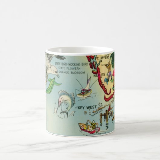 South Florida Keys Kaart Mok (Center)