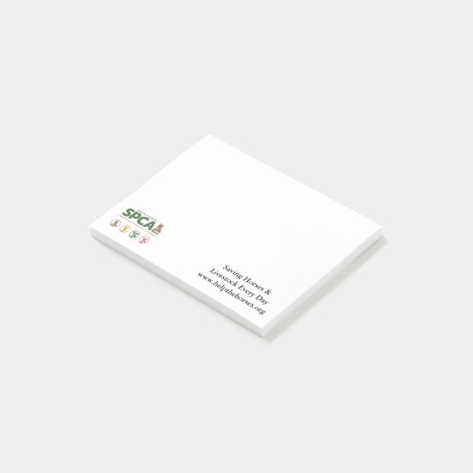 South Florida SPCA Post It Notes (Schuin)