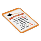 SOUTH FLYERS~"Wij zijn de Flyers" Magneet (Rechterzijde)