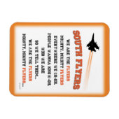 SOUTH FLYERS~"Wij zijn de Flyers" Magneet (Horizontaal)