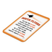 SOUTH FLYERS~"Wij zijn de Flyers" Magneet (Linkerzijde)