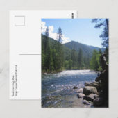 South Fork Kings River, King's Canyon, CA Briefkaart (Voorkant / Achterkant)