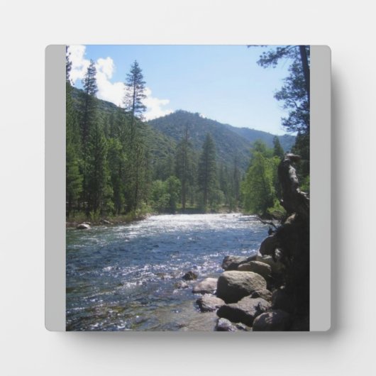 South Fork Kings River, King's Canyon, CA Fotoplaat (Voorkant)