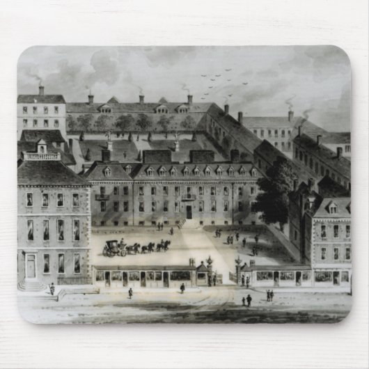 South Front of Leicester House, c.1720 Muismat (Voorkant)