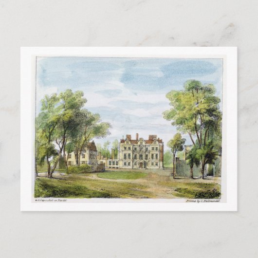 South Front, Old Palace, Kew Gardens, bord 2 van Briefkaart (Voorkant)