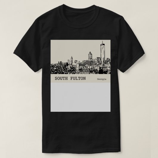 South Fulton Georgia TShirt 2 (Design voorkant)