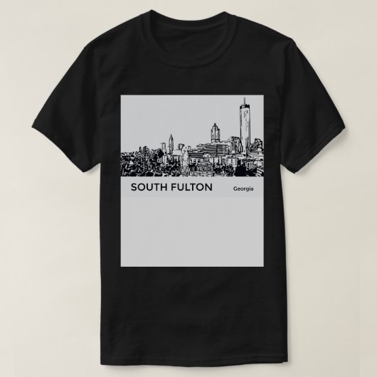 South Fulton Georgia TSshirt T-shirt (Design voorkant)