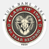 South Gate High School rammen rond Sticker 6 of 20 (Voorkant)