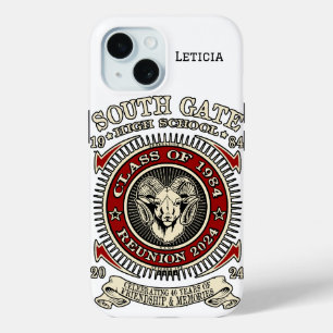 South Gate High School Rams iPhone Case met Naam