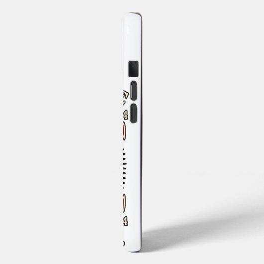 South Gate High School Rams iPhone Case met Naam (Achterkant / Links)