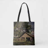  South Georgia Barn All-Over-Print Canvas tas (Voorkant)