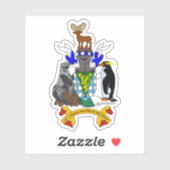 South Georgia & the South Sandwich Islands emblem Sticker (Vel)