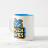 South Haven 70s Retro Michigan  Koffie Mok (Voorkant links)