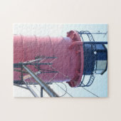 South Haven Lighthouse Afbeelding is opgericht als Legpuzzel (Horizontaal)