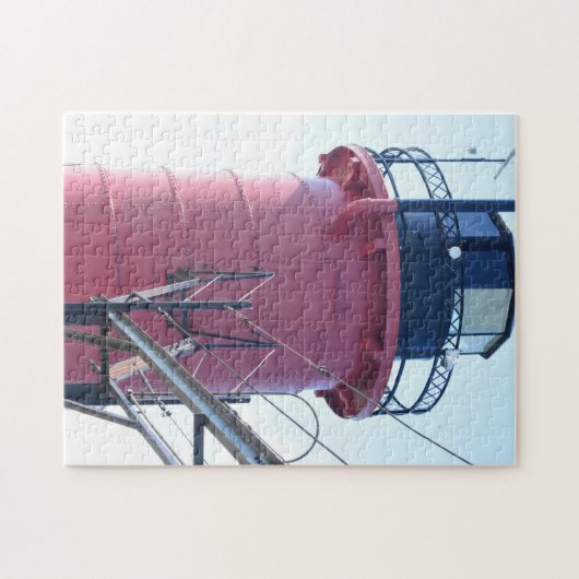 South Haven Lighthouse Afbeelding is opgericht als Legpuzzel (Horizontaal)