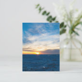 South Haven Lighthouse Frozen Lake Michigan Briefkaart (Staand voorkant)