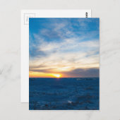 South Haven Lighthouse Frozen Lake Michigan Briefkaart (Voorkant / Achterkant)