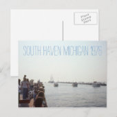 South Haven Michigan, 1976 Briefkaart (Voorkant / Achterkant)