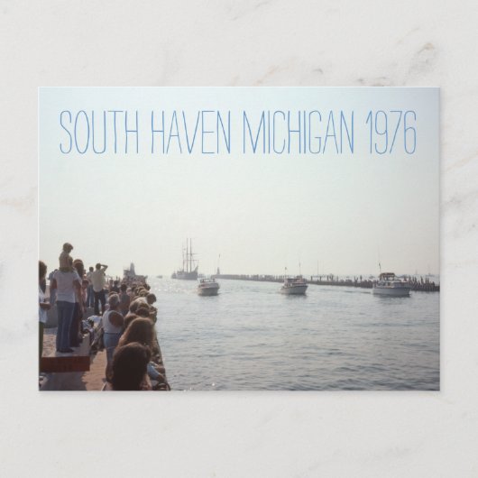 South Haven Michigan, 1976 Briefkaart (Voorkant)