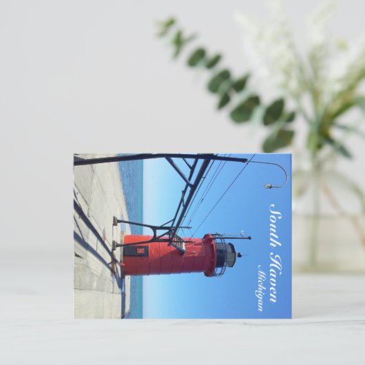 South Haven Michigan Briefkaart (Staand voorkant)