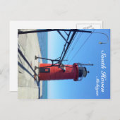 South Haven Michigan Briefkaart (Voorkant / Achterkant)