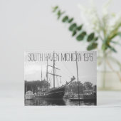 South Haven Michigan Tall Ship 1976, Verenigde Sta Briefkaart (Staand voorkant)