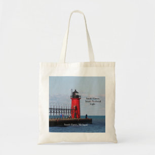 South Haven South Pierhead Light canvas tas
