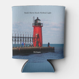 South Haven South Pierhead Light koozie