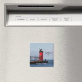 South Haven South Pierhead Light magnet (Insitu (Vaatwasser))