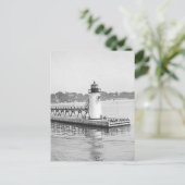 South Haven South Pierhead Lighthouse Briefkaart (Staand voorkant)