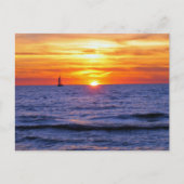 South Haven Sunset Briefkaart (Voorkant)