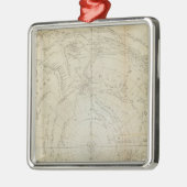 South Hemisphere Metalen Ornament (Links)